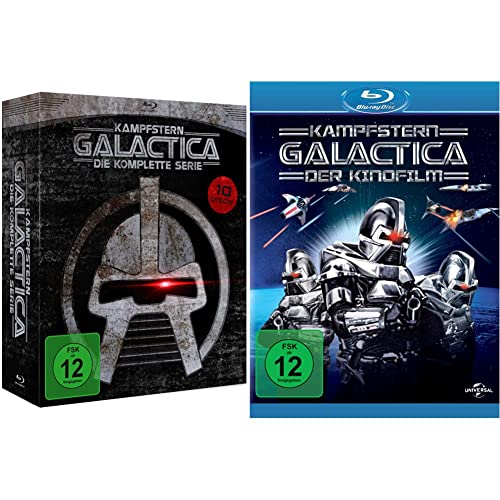 Kampfstern Galactica - Die komplette Serie (+DVD) [9 Blu-rays] (exklusiv bei Amazon.de) & Kampfstern Galactica - Der Kinofilm [Blu-ray] von KOCH Media Deutschland GmbH