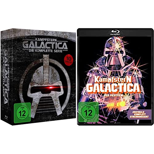 Kampfstern Galactica - Die komplette Serie (+DVD) [9 Blu-rays] (exklusiv bei Amazon.de) & Kampfstern Galactica - Der Pilotfilm (Blu-ray) von KOCH Media Deutschland GmbH