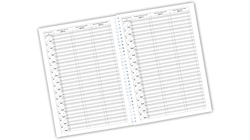 KOCHDIALOG XXL Praxisplaner für 2024 1 Stück Praxisbuch im 15 Minuten Takt Praxis Terminbuch als extra großes Bestellbuch DIN A3 als Ringbuch mit viel Platz mit Kalendarium (2024-15 minutes) von KOCHDIALOG