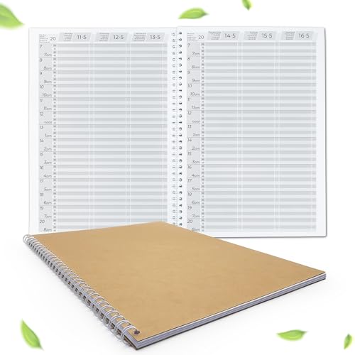KOCHDIALOG XXL Praxisplaner für 2026 1 Stück Praxisbuch im 15 Minuten Takt Praxis Terminbuch als extra großes Bestellbuch DIN A3 als Ringbuch mit viel Platz mit Kalendarium (2026-15 minutes) von KOCHDIALOG