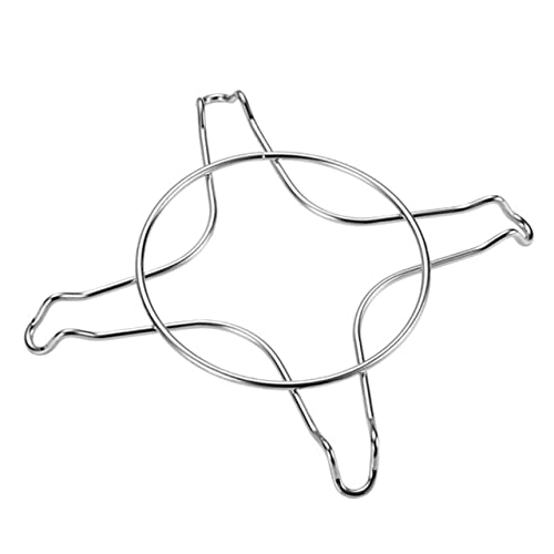 KOCKSHION 1Stück Wok Rack aus Stabiler Herdständer für Milchpfannen und Dampfgarer Fuß Design für Gasherde und Kochgeschirr Rostfrei und Langlebig von KOCKSHION