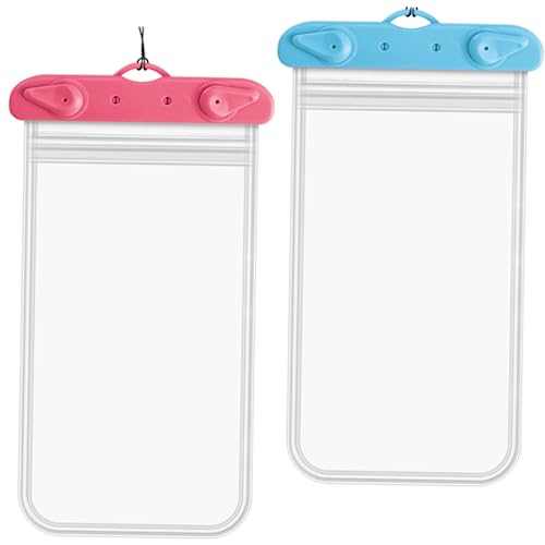 KOCKSHION 2 Stück Mobile wasserdichte Tasche Beutel Vielseitig wasserdichte Handyhülle Klein Nachweisen Fanny Handytasche Wasser Handyhülle Undurchlässig Doppelt Abs KOCKSHION 2 Stück Mobile wasserdichte Tasche Beutel Vielseitig wasserdichte Handyhülle Klein Nachweisen Fanny Handytasche Wasser Handyhülle Undurchlässig Doppelt Abs von KOCKSHION