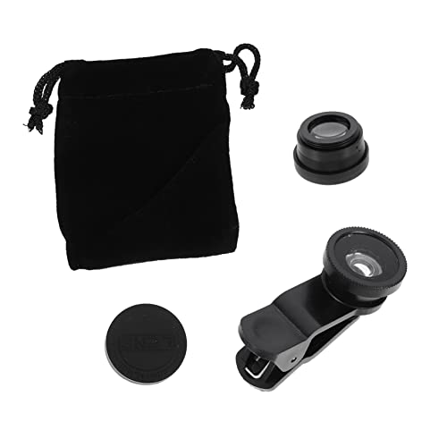 KOCKSHION 2Sätze Smartphone Kameraobjektiv Fischaugen Weitwinkel Makroobjektiv für Handy Universeller Clip für Landschafts Nahaufnahmen KOCKSHION 2Sätze Smartphone Kameraobjektiv Fischaugen Weitwinkel Makroobjektiv für Handy Universeller Clip für Landschafts Nahaufnahmen von KOCKSHION