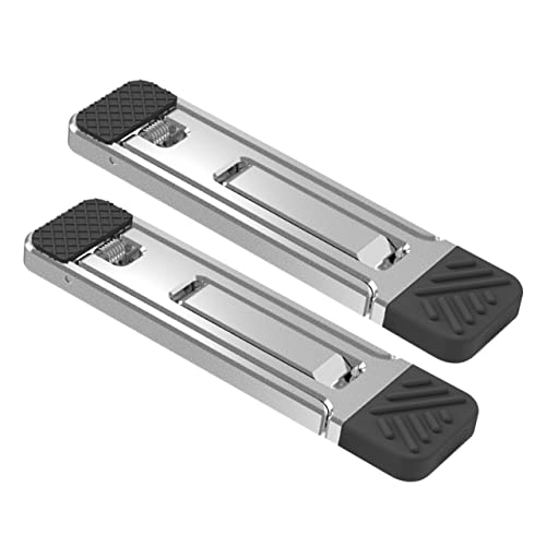 KOCKSHION 2Stücke Einstellbarer Desktop Mobiltelefonständer Tragbarer Faltbarer Handyhalter für Smartphones Langlebig Praktisch für Zuhause Büro Silberfarben KOCKSHION 2Stücke Einstellbarer Desktop Mobiltelefonständer Tragbarer Faltbarer Handyhalter für Smartphones Langlebig Praktisch für Zuhause Büro Silberfarben von KOCKSHION