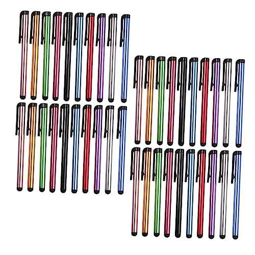 KOCKSHION 80Stücke Touchscreen Stifte Kreative Kapazitive Stifte für Handy Tablet Universelle Malstifte Präzises Schreiben Zeichnen Kompatibel mit Kapazitiven Touchscreens KOCKSHION 80Stücke Touchscreen Stifte Kreative Kapazitive Stifte für Handy Tablet Universelle Malstifte Präzises Schreiben Zeichnen Kompatibel mit Kapazitiven Touchscreens von KOCKSHION