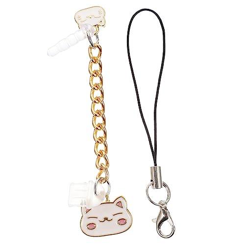KOCKSHION Katzen Ladeanschluss Staubstopfen Niedliches Design für Mobiltelefone Kompatibel mit Meisten Geräten Leicht Tragbar aus Langlebigem Perfektes KOCKSHION Katzen Ladeanschluss Staubstopfen Niedliches Design für Mobiltelefone Kompatibel mit Meisten Geräten Leicht Tragbar aus Langlebigem Perfektes von KOCKSHION