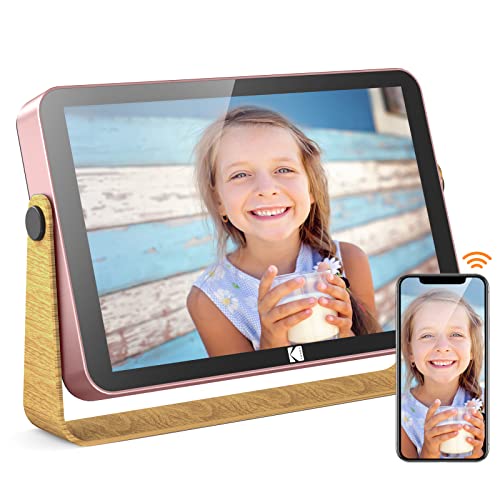 Kodak Digitaler Bilderrahmen 10 Zoll WLAN Digitale Bilderrahmen mit Akku, 1280x800 IPS HD Touch Screen,16GB Speicher, Smart Elektronischer Fotorahmen Teilen Sie Foto Video mit Familie und Freunden Kodak Digitaler Bilderrahmen 10 Zoll WLAN Digitale Bilderrahmen mit Akku, 1280x800 IPS HD Touch Screen,16GB Speicher, Smart Elektronischer Fotorahmen Teilen Sie Foto Video mit Familie und Freunden von KODAK