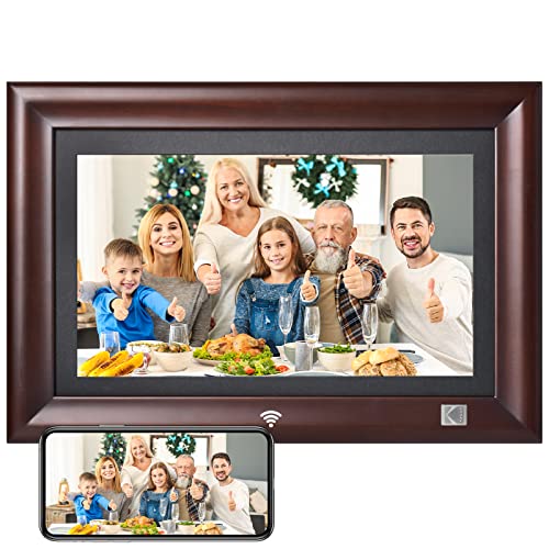 KODAK Digitaler Bilderrahmen 14.1 Zoll WLAN Elektronischer Bilderrahmen Full HD IPS Touchscreen Smart Fotorahmen Cloud mit App, 32GB Speicher, Automatische Drehung, Teilen von Bildern, Musik, Videos KODAK Digitaler Bilderrahmen 14.1 Zoll WLAN Elektronischer Bilderrahmen Full HD IPS Touchscreen Smart Fotorahmen Cloud mit App, 32GB Speicher, Automatische Drehung, Teilen von Bildern, Musik, Videos von KODAK
