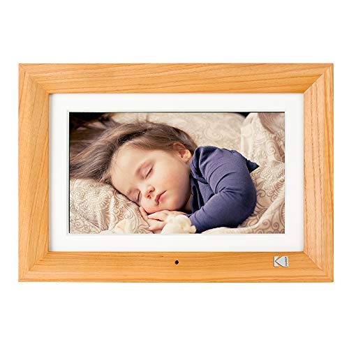 KODAK Hi Resolution 1024 x 600 10"" Digital Photo Frame - Burlywood, weiß, RDPF-1020W Burlywood von KODAK