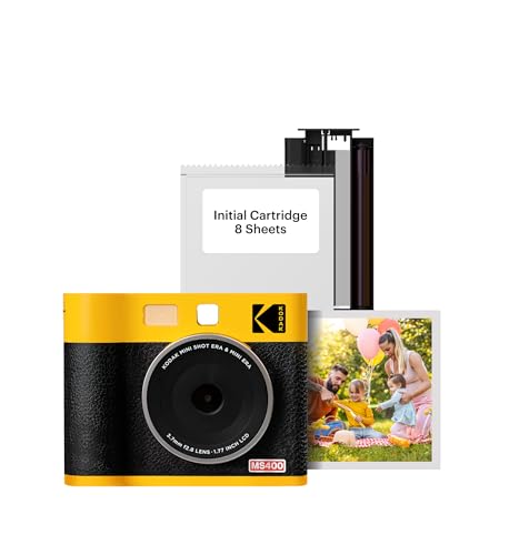 Kodak Cam Shot Mini 1 – Kompaktkamera, Gelb, um Ihre Erinnerungen festzuhalten von KODAK