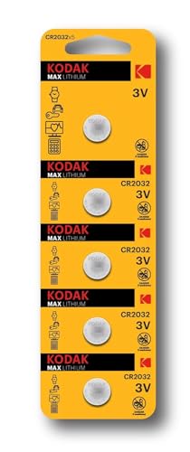 KODAK Piles Bouton Ultra Lithium CR2025 3V Batterie - Vendu Paar Lot von 5 von KODAK