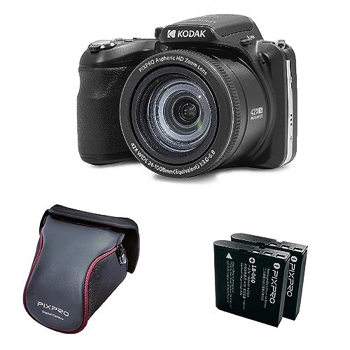 KODAK Pixpro Astro Zoom AZ425 – Digitalkamera Bridge, 42-facher optischer Zoom, 24 mm Weitwinkel, 20 Megapixel, LCD 3, Video Full HD 1080p, Li-Ion-Akku – Schwarz KODAK Pixpro Astro Zoom AZ425 – Digitalkamera Bridge, 42-facher optischer Zoom, 24 mm Weitwinkel, 20 Megapixel, LCD 3, Video Full HD 1080p, Li-Ion-Akku – Schwarz von KODAK