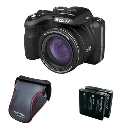 KODAK Pixpro Astro Zoom AZ426 - Digitale Bridge-Kamera, 42X optischer Zoom, 24-mm-Weitwinkel, 20 Megapixel, 3-Zoll-LCD, Full HD 1080p Video, Li-Ionen-Batterie - Schwarz KODAK Pixpro Astro Zoom AZ426 - Digitale Bridge-Kamera, 42X optischer Zoom, 24-mm-Weitwinkel, 20 Megapixel, 3-Zoll-LCD, Full HD 1080p Video, Li-Ionen-Batterie - Schwarz von KODAK
