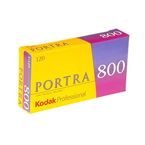 KODAK Portra 800 120-5 Farbnegativ-Filme, 812 7946, gelb von KODAK
