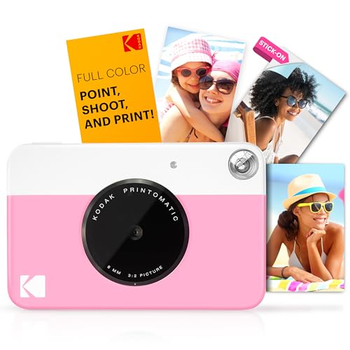 KODAK Printomatic Sofortbildkamera (rosa) von KODAK