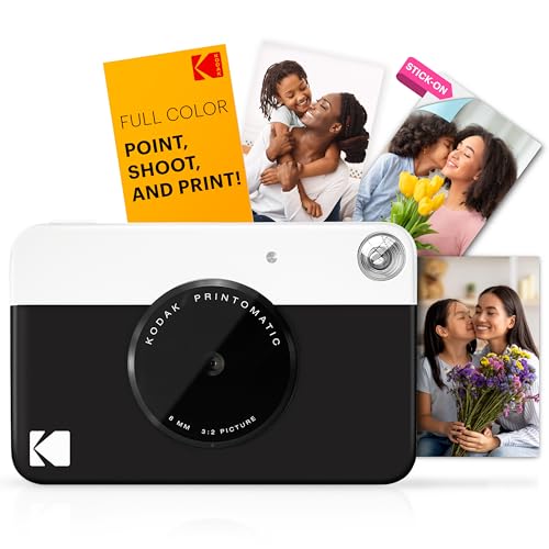 KODAK Printomatic Sofortbildkamera (schwarz) von KODAK