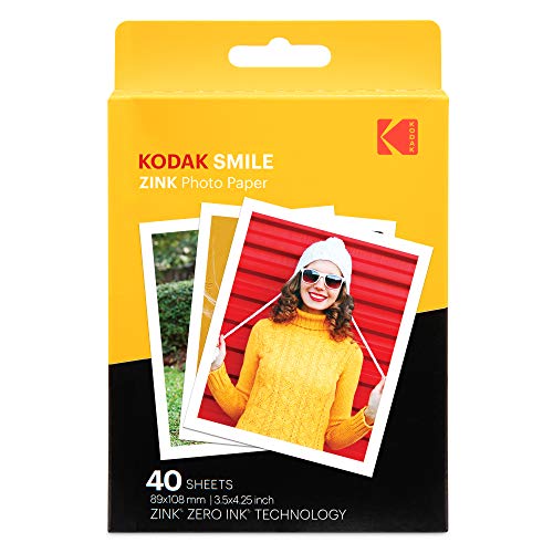 KODAK RODZL3X440 Fotopapier 89 x 108mm 40 St. Reißfest, 40 Pack von KODAK