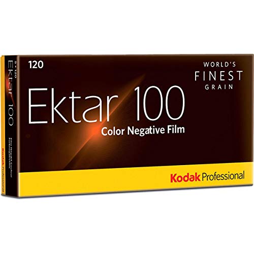 Kodak 8314098 Professional Ektar 100-120 Farbnegativ-Filme 5er Pack von KODAK