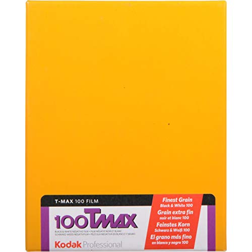 Kodak KOD191060 Folie, Weiß/Schwarz, 10 x 12 TMX t-max 100 Prof, 10 Blatt, Mehrfarbig Kodak KOD191060 Folie, Weiß/Schwarz, 10 x 12 TMX t-max 100 Prof, 10 Blatt, Mehrfarbig von KODAK