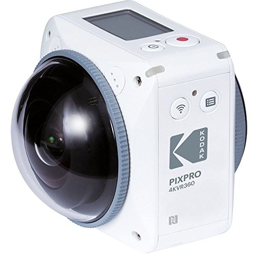 Kodak Pixpro Action Kamera 4KVR360 Ulitimate Pack - weiß von KODAK