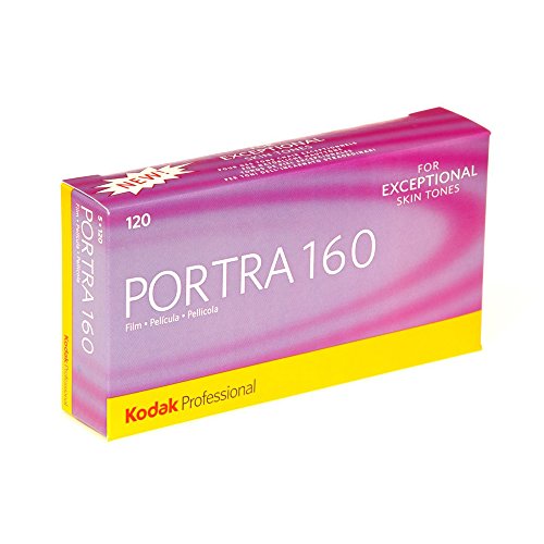 Kodak Portra 160 Color Negative 120 Film (5-er Pack) von KODAK