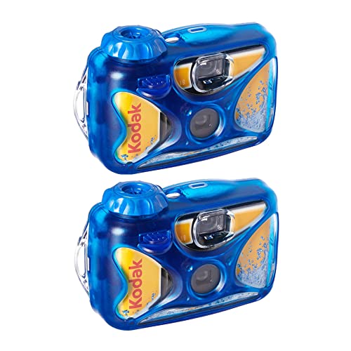 Kodak Sport Unterwasser-Einwegkamera mit 800 Geschwindigkeiten, 27 Belichtungsfilm (2er-Pack) von KODAK