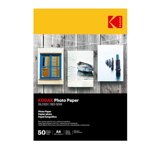 Kodak Supplies 185Z000860 Fotopapier 50 Blatt A4 von KODAK