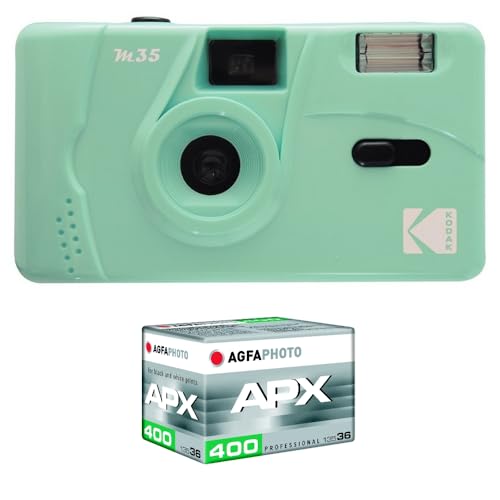 Kodak Wiederaufladbare Kamera, M35 – 35 mm – Candy Pink – Mint Green von KODAK