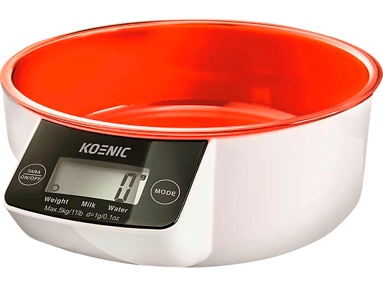 KOENIC KKS 3220 Küchenwaage, Max. Tragkraft: 5 kg, Standwaage von KOENIC