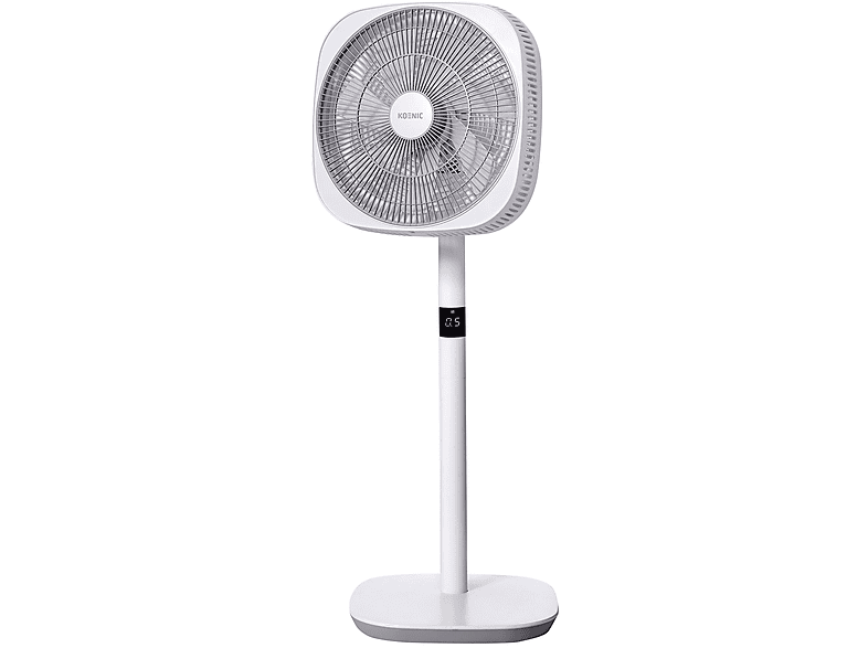 KOENIC KSF 20823 Silent Standventilator Weiß (20 Watt) von KOENIC