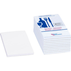 KÖNIG & EBHARDT Kellnerblock Notizzettel geleimt weiß 7,5 x 14,0 cm, 50 Blatt, 10 Blöcke KÖNIG & EBHARDT Kellnerblock Notizzettel geleimt weiß 7,5 x 14,0 cm, 50 Blatt, 10 Blöcke von KÖNIG & EBHARDT