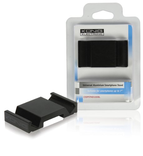 König Universal Aluminium Smartphone Ständer schwarz König Universal Aluminium Smartphone Ständer schwarz von KÖNIG