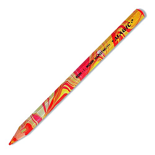 KOH-I-NOOR 1.3405.fire Hexagonal Farbe Bleistift Magic von KOH-I-NOOR