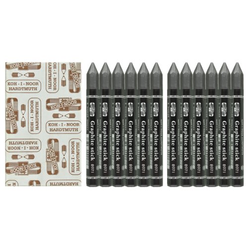 KOH-I-NOOR 12 Graphitstifte Extra Dicke Pencils. HB. 8971 Graphit KOH-I-NOOR 12 Graphitstifte Extra Dicke Pencils. HB. 8971 Graphit von KOH-I-NOOR