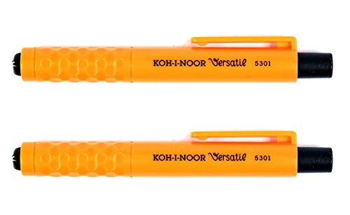 KOH-I-NOOR 5301 - Kunststoffdruckbleistift ohne Minenspitzer - 2er SET, Minenst?rke 5.6 mm - 2 x ORANGE KOH-I-NOOR 5301 - Kunststoffdruckbleistift ohne Minenspitzer - 2er SET, Minenst?rke 5.6 mm - 2 x ORANGE von KOH-I-NOOR