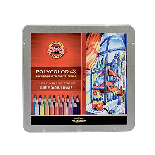 KOH-I-NOOR Polycolor Künstler-Farbstifte (48 Stück) von KOH-I-NOOR
