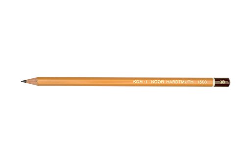 Koh-I-NOOR 1500 3B graphit Bleistift (12 Stück) von KOH-I-NOOR