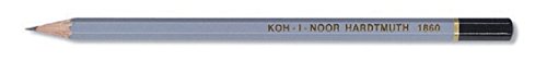 Koh-I-Noor 1860 Graphit-Bleistift, 2B, 12 Stück von KOH-I-NOOR