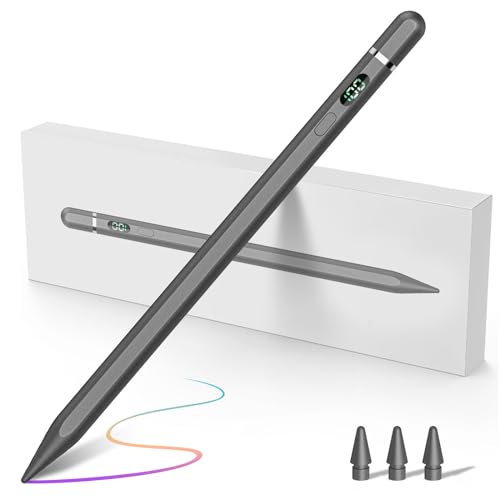 KOKABI Pencil 1. Generation für Apple, Stylus Stift für iPad mit USB C Aufladung, Palm Rejection, Pencil für iPad 6-10 Gen, iPad Pro 11"/12.9", iPad Air 3/4/5, iPad Mini 5/6 von KOKABI