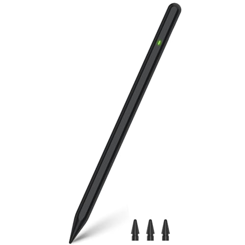Pencil für Apple iPad 2018-2024, KOKABI für ipad Stift mit extra großer Batteriekapazität, Schnellladung Pen für iPad 6/7/8/9/10, Air 3/4/5/M2, Mini 5/6, Pro 11"/12.9"/M4 von KOKABI