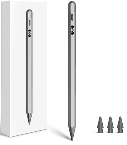 Pencil für iPad, Stift Pencil 2. Generation mit Batterieprozentsatz & Tilt & Palm Rejection,Pen für iPad 10/9/8/7/6, iPad Air 3/4/5,iPad Mini 5/6,iPad Pro 11" 1/2/3, 12.9" 3~6 von KOKABI