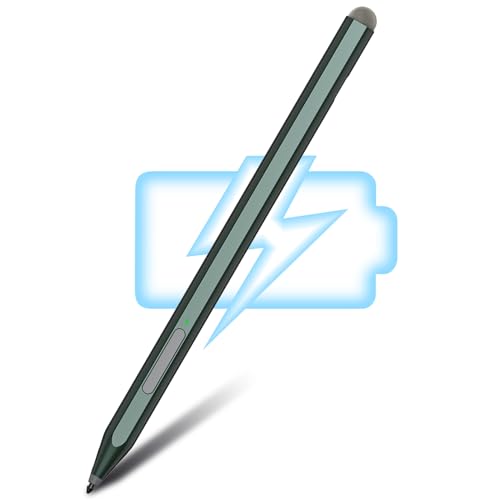 Stylus Pen für Surface mit 1024 Druckstufe & Radiergummi & Rechtsklick, Eingebaute Doppelmagnete. Pen für Microsoft Surface Werk für Surface Pro 3-9/X, Surface Go 3/Book 3/Laptop 4/Studio 2 (Grau) Stylus Pen für Surface mit 1024 Druckstufe & Radiergummi & Rechtsklick, Eingebaute Doppelmagnete. Pen für Microsoft Surface Werk für Surface Pro 3-9/X, Surface Go 3/Book 3/Laptop 4/Studio 2 (Grau) von KOKABI