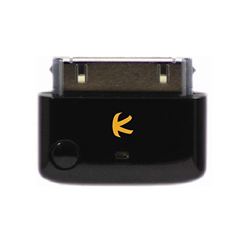 KOKKIA i10 (extravaganten Schwarz) Multi-Stream Tiny Bluetooth Transmitter für, Compatible with iPod/iPhone/iPad, Stereo-Multi-Stream (2 Empfänger kann 1 iDevice genießen), mit Authentifizierung. von KOKKIA