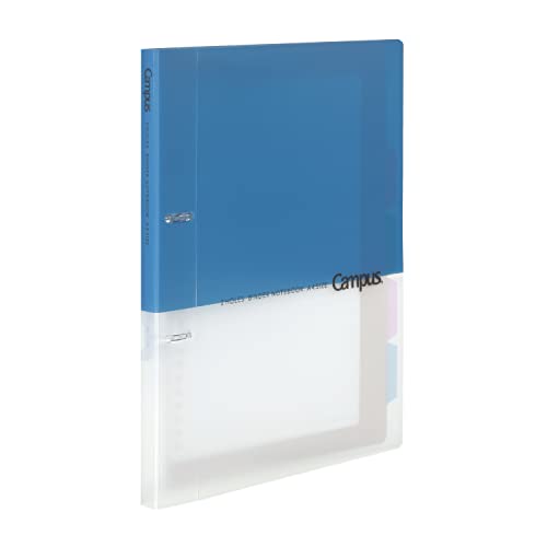 Kokuyo Campus Schnellhefter A4, 2 Löcher, bis zu 100 Blatt, blau, Japan Import (RU-PP158B) von KOKUYO