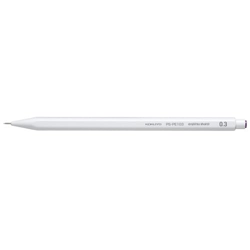KOKUYO Enpitsu Sharp mechanischer Stift, 0,3 mm, Weiß von KOKUYO