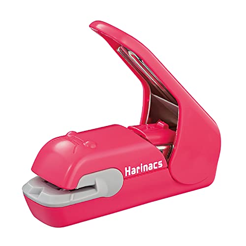 Kokuyo Harinacs Press Staple-free Stapler; With this Item, You Can Staple Pieces of Paper Without Making Any Holes on Paper. [Pink]［Japan Import］ (Pink) by Kokuyo von KOKUYO