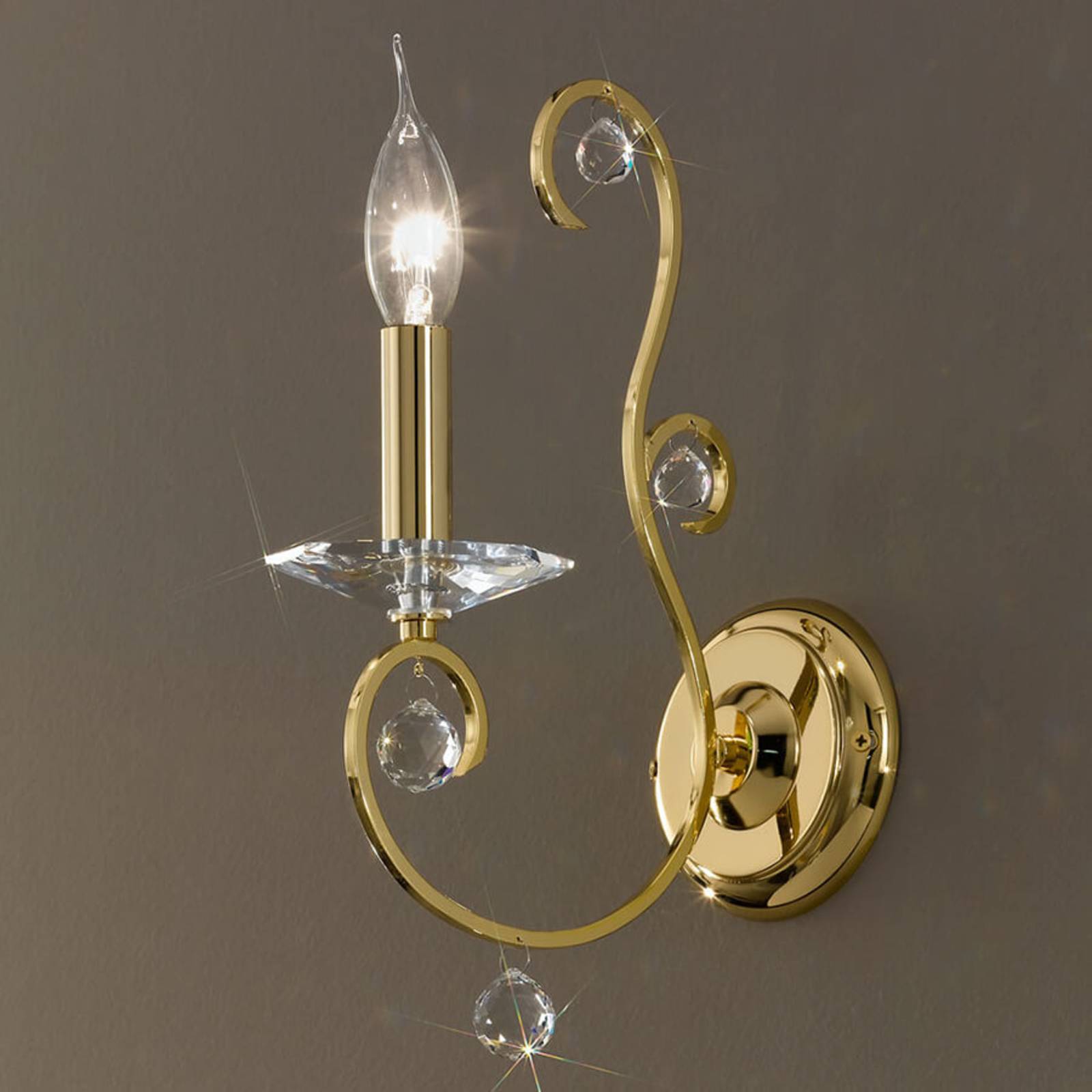 KOLARZ Carat - edle Wandleuchte, vergoldet KOLARZ Carat - edle Wandleuchte, vergoldet von KOLARZ
