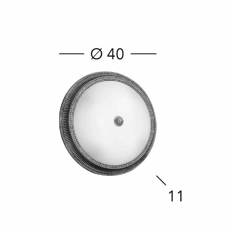 KOLARZ Deckenlampe Milord, Ø 40 cm, 24 Karat vergoldet von KOLARZ