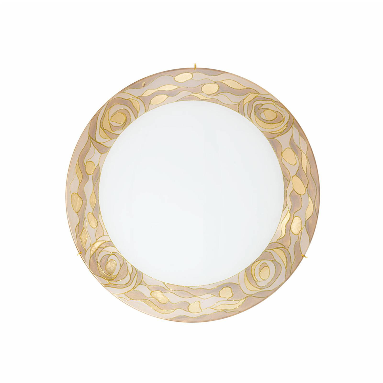 KOLARZ Deckenlampe Serena, cremefarben, Ø 40 cm, Metall/Glas KOLARZ Deckenlampe Serena, cremefarben, Ø 40 cm, Metall/Glas von KOLARZ