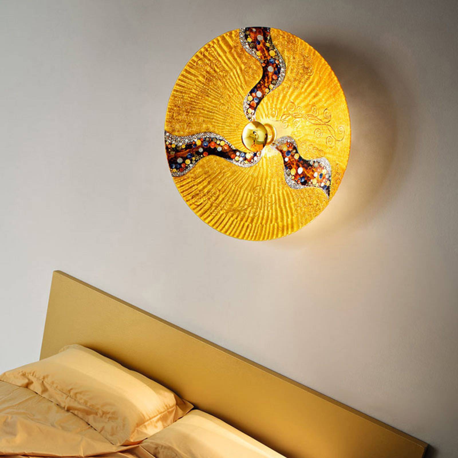 KOLARZ Luna Kiss Gold Wandleuchte, 24 kt, Ø 62 cm KOLARZ Luna Kiss Gold Wandleuchte, 24 kt, Ø 62 cm von KOLARZ
